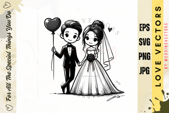 Enchanting Wedding Graphics: The C3715 Collection