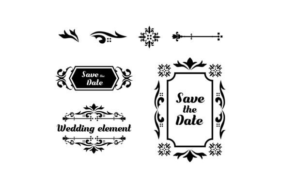 Timeless Elegance: A Vintage Wedding Design Set